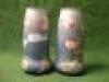 A pair of Doulton Lambeth faience Vases