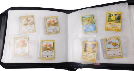 Various Pokemon cards to include, trainer cards, Dratini, Fearow, other trainer cards etc. (1 album)