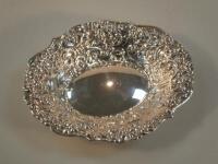 A mid 20thC silver Bon-Bon Dish