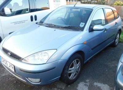 Ford Focus, Registration EY05 JYH, petrol, 1.6L, four door hatchback, MOT valid until 7th April 2023, one key, last known mileage 54,571 15th March 2022. To be sold upon instructions from the executors of Cuplin (Dec'd) - 3