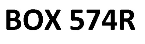 BOX 574R - A cherished private vehicle registration plate, currently held on a V750 Certificate of Entitlement - This lot is being SOLD by TENDER. Bids for this lot close 12 noon Wednesday 4th January 2023. NB. Of interest to Porsche Boxster owners.