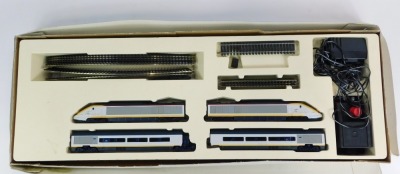 A Hornby Railways HO scale electric train set Eurostar, R-647, boxed. - 2