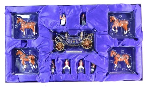 A Corgi QEII Golden Jubilee 1952-2002 set, comprising the State Landau Queen Elizabeth and Prince Philip, Horses and Attendants, CC09901, boxed.