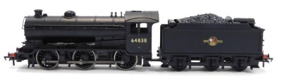 A Bachmann Branchline OO gauge Class J39 locomotive, BR black late crest, stepped forty two 100 gallon tender, 33-865.