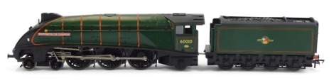 A Bachmann OO gauge Gresley Class A4 locomotive Dominion of Canada, BR lined green late crest, 4-6-2, 60010, 31-967.