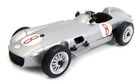 A Polistil diecast model of a Mercedes Benz RW196, scale 1-16.