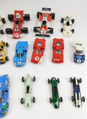 Dinky Polistil and other diecast and plastic racing cars, various scales. (a quantity) - 3