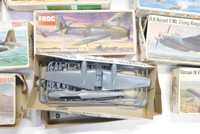 Hasgewa, Tamiya and other models of fighter aircraft, bombers and a motorbike, all boxed. (1 box) - 4