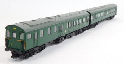 A Bachmann Branchline OO gauge Class 0205 two car DMU set, BR (SR) green, 31-236Z. - 2