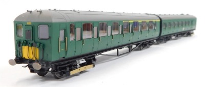 A Hornby OO gauge British Railways 2-Hal EMU train pack, BR 2-Hal Driving Motor Brake Electric Multiple Unit powered, and a BR 2-Hal composite electric, R3290A. - 2