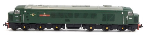 A Bachmann Branchline OO gauge Class 46 diesel locomotive, D163, Leicestershire & Derbyshire Yeomanry, BR green, 32-700.