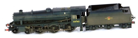 A Hornby OO gauge Standard Class 5MT locomotive, 44762, BR black (weathered), 4-6-0, R2360.