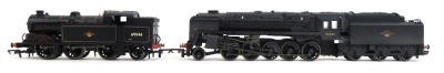 Two Hornby OO gauge locomotives, comprising R2178A Class N2 locomotive, 0-6-2, 69546, and R2248 Class 9F locomotive, 2-10-0, 92239, (weathered). (2)