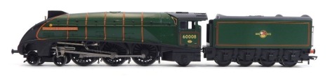 A Bachmann Branchline OO gauge Gresley Class A4 locomotive, 60008, Dwight D Eisenhower, 4-6-2, BR green late crest, 31-966.