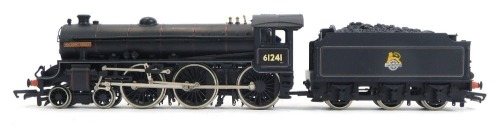 A Bachmann Branchline OO gauge locomotive, 61241, Viscount Ridley, 4-6-0, BR lined black, black electric generator, 31-701.