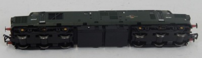 A Bachmann Branchline OO gauge Class 37/O diesel locomotive, D6707, BR green with split head code, 32-776. - 2