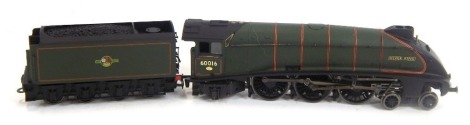 A Bachmann Branchline OO gauge Gresley Class A4 locomotive Silver King, 60016, BR lined green, 4-6-2.