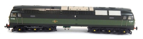 A Bachmann Branchline OO gauge Class 47 diesel locomotive, D1842, BR two tone green, 32-806.