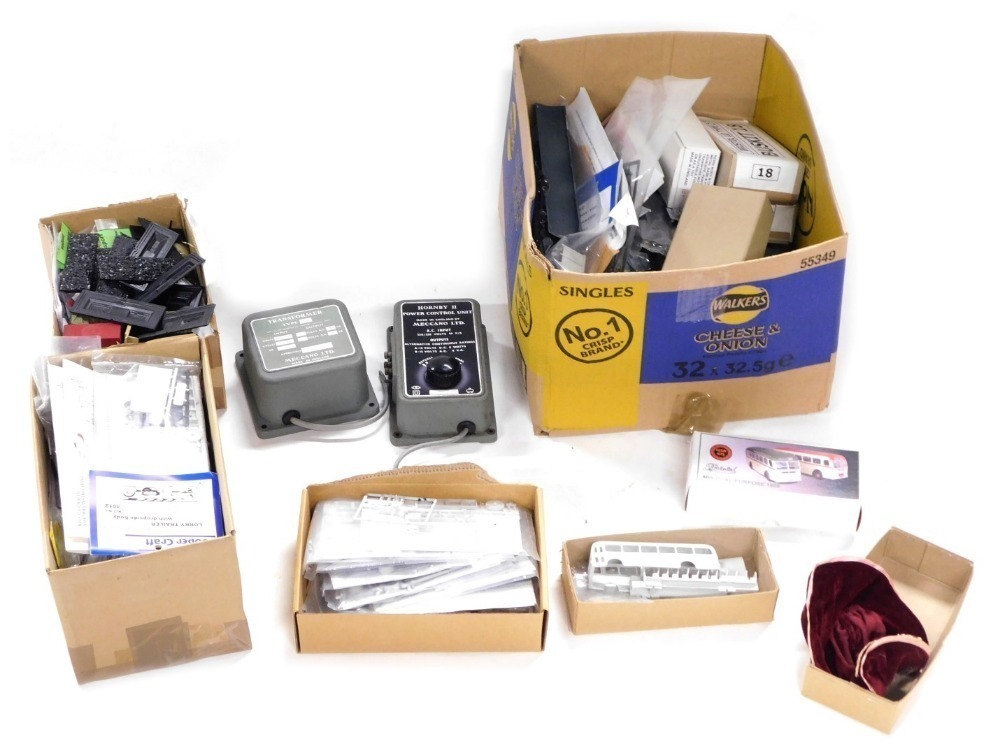 OO gauge models and accessories, to include Bristol Resin Kits, wagon