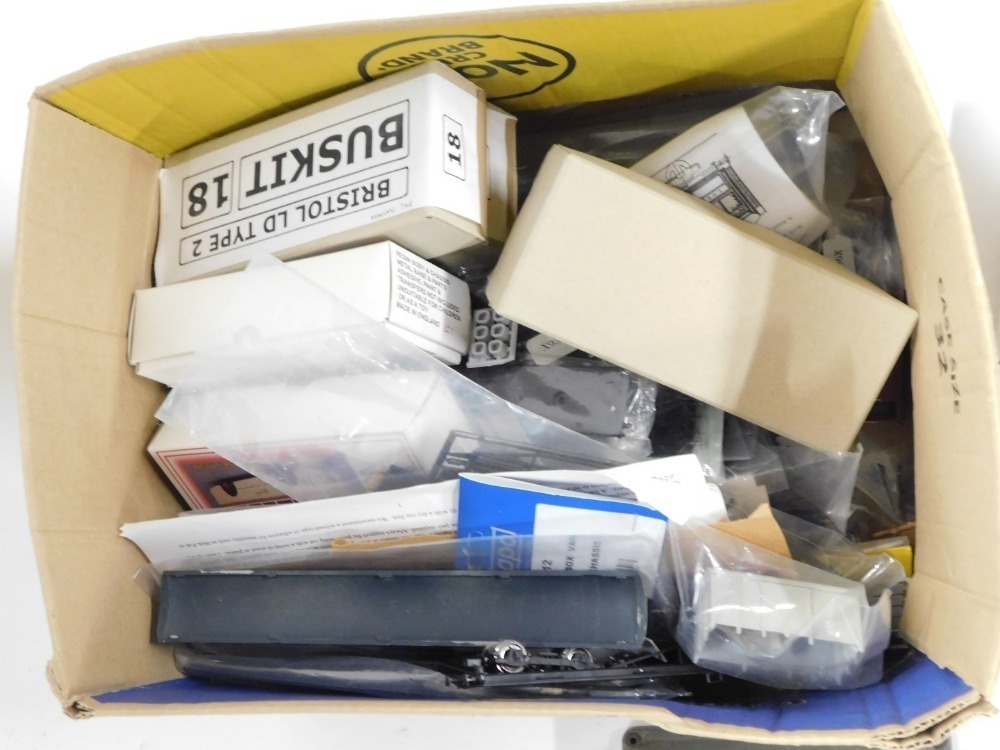 OO gauge models and accessories, to include Bristol Resin Kits, wagon