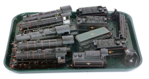 Bachmann Branchline OO gauge locomotives, to include BR Standard Class 4 tank locomotive, Thompson Class B1 locomotive, Diabato, Class B1 locomotive, Duker, etc. (1 tray)