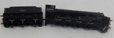 A Heljan OO gauge Gresley Class 02 locomotive, 63975, BR black late crest with flush tender, 2-8-0, 6603922. - 2