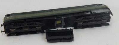 A Heljan OO gauge Class 47 diesel electric locomotive D1734, BR two tone green, 4750. - 2