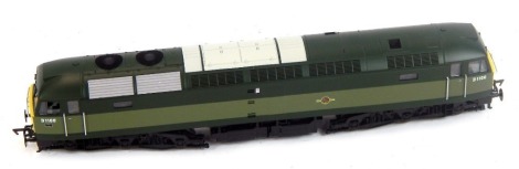 A Heljan OO Class 47 diesel electric locomotive D1100, BR two tone green, 4700.