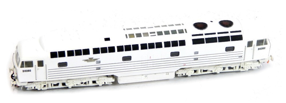 A Heljan OO gauge BRC & W Lion prototype diesel locomotive