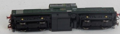 A Heljan OO gauge Class 17 diesel locomotive D8800, BR green with small yellow panels, 1714. - 2