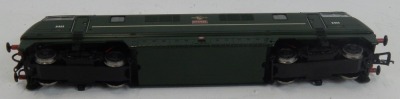 A Bachmann Branchline OO gauge Class 42 Warship locomotive Hermes, D823, BR green, 32-052A. - 2