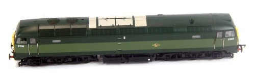 A Bachmann Branchline OO gauge Class 47 diesel electric locomotive, D1500, BR two tone green with half yellow ends with four digit head code, 32-800.