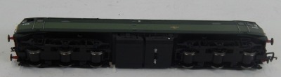 A Bachmann Branchline OO gauge Class 47 diesel electric locomotive, D1500, BR two tone green with half yellow ends with four digit head code, 32-800. - 2