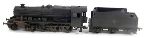 A Hornby OO gauge Class 8F locomotive, 48706, BR black (heavily weathered), 2-8-0, R3026.