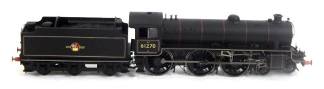 A Hornby OO gauge Class B1 locomotive, 61270, BR lined black, 4-6-0, R3114.