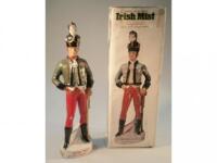 A Irish Mist liquor decanter modelled in the form of a Hussar