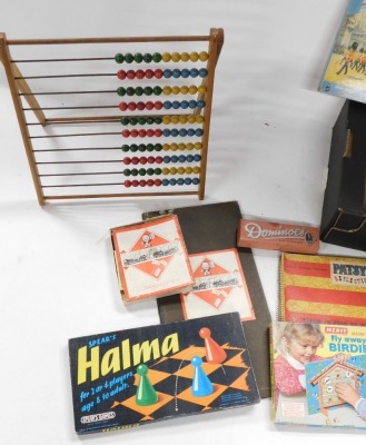 A collection of board games, to include Cue Ball, an Abacus, Monopoly, Learn How to Cook by Colour, etc. (a quantity) - 2