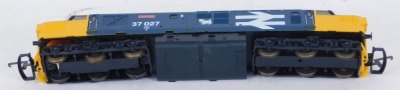 A Lima OO gauge diesel locomotive Loch Eil, BR blue livery, 37027. - 2