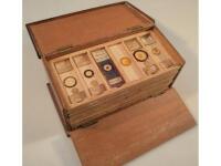 A set of 19thC botanical microscope slides and zoological microscope slides