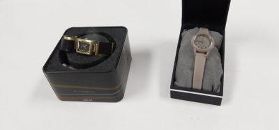 Six lady's dress wristwatches, boxed, comprising Rotary, Sekonda, Fossil, Ted Baker and two by DKNY. - 2