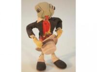 An American mid 20thC advertising cloth doll of Jiminy Cricket