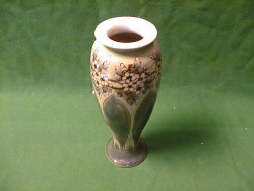 A Royal Doulton stoneware Vase of slender tapering form