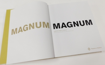 Magnum, edited by Brigitte Lardinois, 413 photographs in colour and duo tone, cloth bound, hardback, in original box published by Thames and Hudson Ltd, 2007, London. - 2