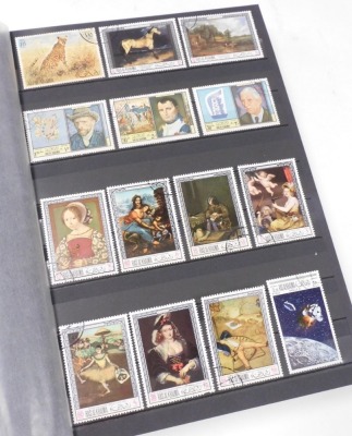 Philately; albums containing world stamps, for Germany, Asia and The Pacific, The Americas, Middle East, etc. (1 box) - 3