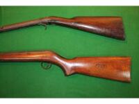 A vintage BSA point 22 calibre air rifle serial no. BA80269