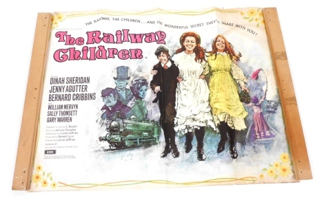 A 1970s movie quad poster, for the Railway Children. (AF)