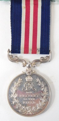 A Great War Western Front M.M., awarded to Bombardier F. Newport, Royal Field Artillery, died 03 September 1916. Military Medal, G.V.R. (83648 Bombardier Frederick Newport), 25th Trench Mortar Battery RFA. Notes: M.M. London Gazette 1st September 1916. B - 2