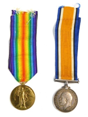 British War and Victory Medals, 2451 Pte. Bartholomew Hehir, South Irish Horse and later 7 Bn Royal Irish Regiment. Transferred to Class 'Z' Reserve 14 October 1919. (2) NB. Lots 1 to 50 in this auction are being sold with proceeds of sale being donated t