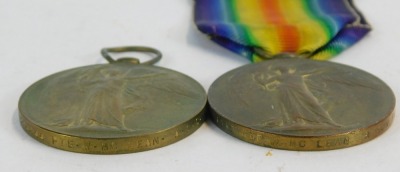 A Victory Medal awarded to 1030 Pte. Denis McLean 'C' Company 6th Bn Royal Munster Fusiliers, who died 15th August 1915 in Gallipoli. Served in South Africa with R G A according to CWGC, together with Victory Medal awarded to Pte. William McLean T4/274844 - 2