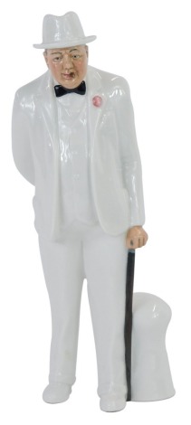 A Royal Doulton figure modelled as Sir Winston Churchill, HN3057.